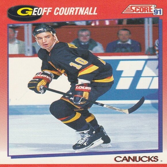 Geoff Courtnall Hockey Card Collection - Picture 8 of 8